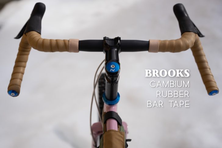 New Brooks Cambium Bar Tape /& Plugs Natural Bike Handlebar Tape
