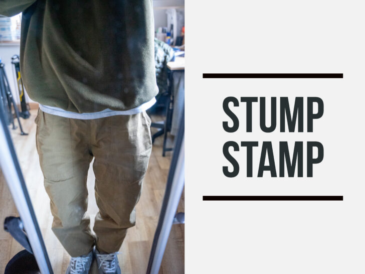 stumpstampmonouri store  STUMPSTAMP ナイロンパンツ