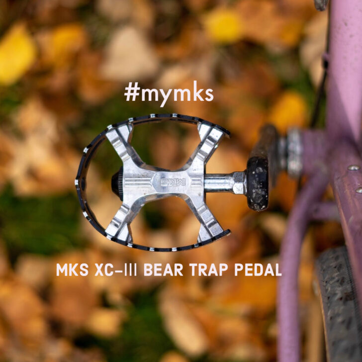 MKS XC-III bear pedal 三ヶ島 trap ブラック